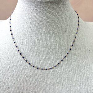 Gigi Clozeau Classic Gigi Necklace – Resin & Gold, 16.5"